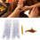 Ensemble de chaussettes à points d'acupuncture ambre taille large 4