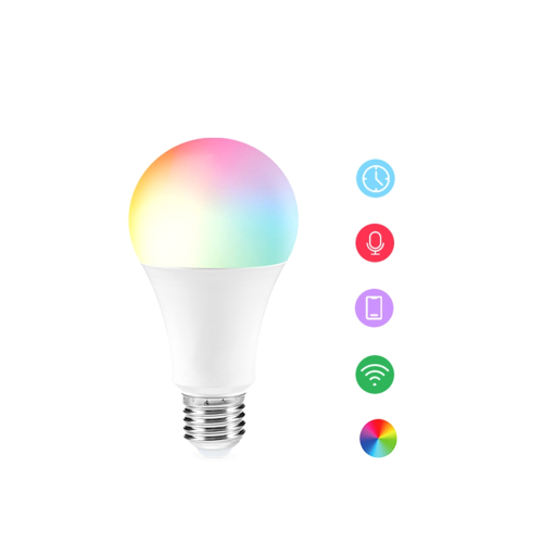 Graffiti Smart LED Bulb WiFi RGB CW 10W Voice Control Bulb 1