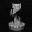 Dice Castle Tower Dice Tower Castle Stairs for Desktop Ornaments D 5
