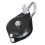 Polea con grillete giratorio 0,4 t, Ø14 mm, plateado 16