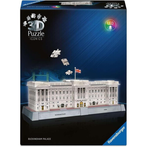 Ravensburger Ravensburger Buckingham Palace Light Up 3D Puzzle 216 Piece Jigsaw Puzzle