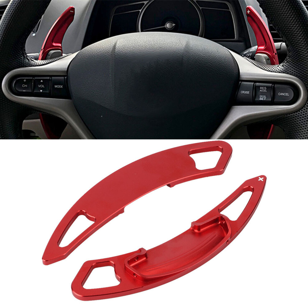 Enhance Your Honda: 2Pcs Cnc Aluminum Steering Paddle Blades 9491334535909