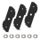 -007 7-1/2in Edge Hog Heavy-Duty Edger for Black & 3PCS 1
