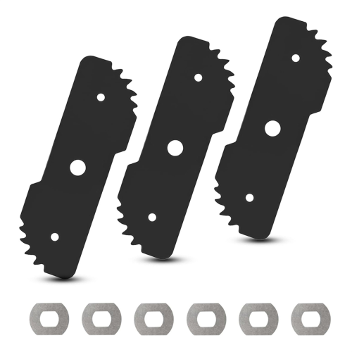 -007 7-1/2in Edge Hog Heavy-Duty Edger for Black & 3PCS