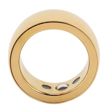 Anillo inteligente de salud dorado Tipo 17 28 mAh 5-7 días de batería