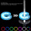 Luce LED per buca da golf 5 colori 150mAh 3xAAA 11
