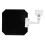 Cache d'ombrage pour soudage 18 cm blanc PP/PA clip-on 12