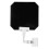Cache d'ombrage pour soudage 18 cm blanc PP/PA clip-on 3