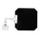 Cache d'ombrage pour soudage 18 cm blanc PP/PA clip-on 8