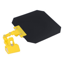 Copertura schermante per saldatura 18 cm gialla PP/PA con clip
