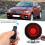 Compact Car Alarm System with Remote Control & Flashing Light 3