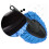 Spazzola per cera auto blu 30 cm lunghezza totale, testa 14,5 cm 3