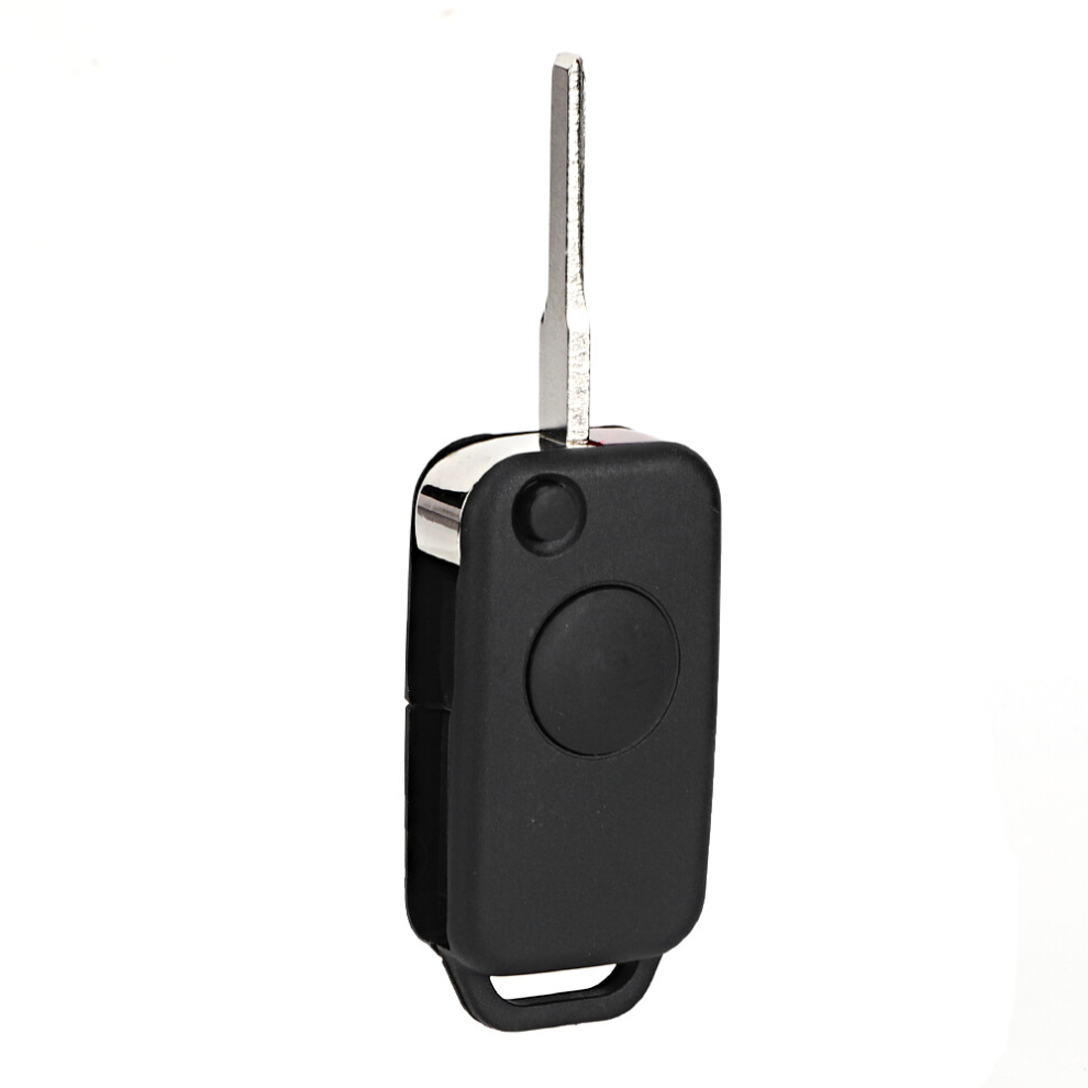 Flip Car Key Case For Mercedes Benz W168 W124 W202 1984-2004 Black 4371334538603