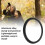 Aluminum Alloy Black Filter Adapter Ring 72-77mm Step Up Converter 4