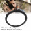 Aluminum Alloy Black Filter Adapter Ring 72-77mm Step Up Converter 3