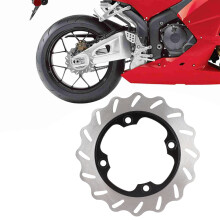 Steel Rear Brake Disc Rotor for CBR600 1991-2006, Durable Steel, Fits Multiple Models