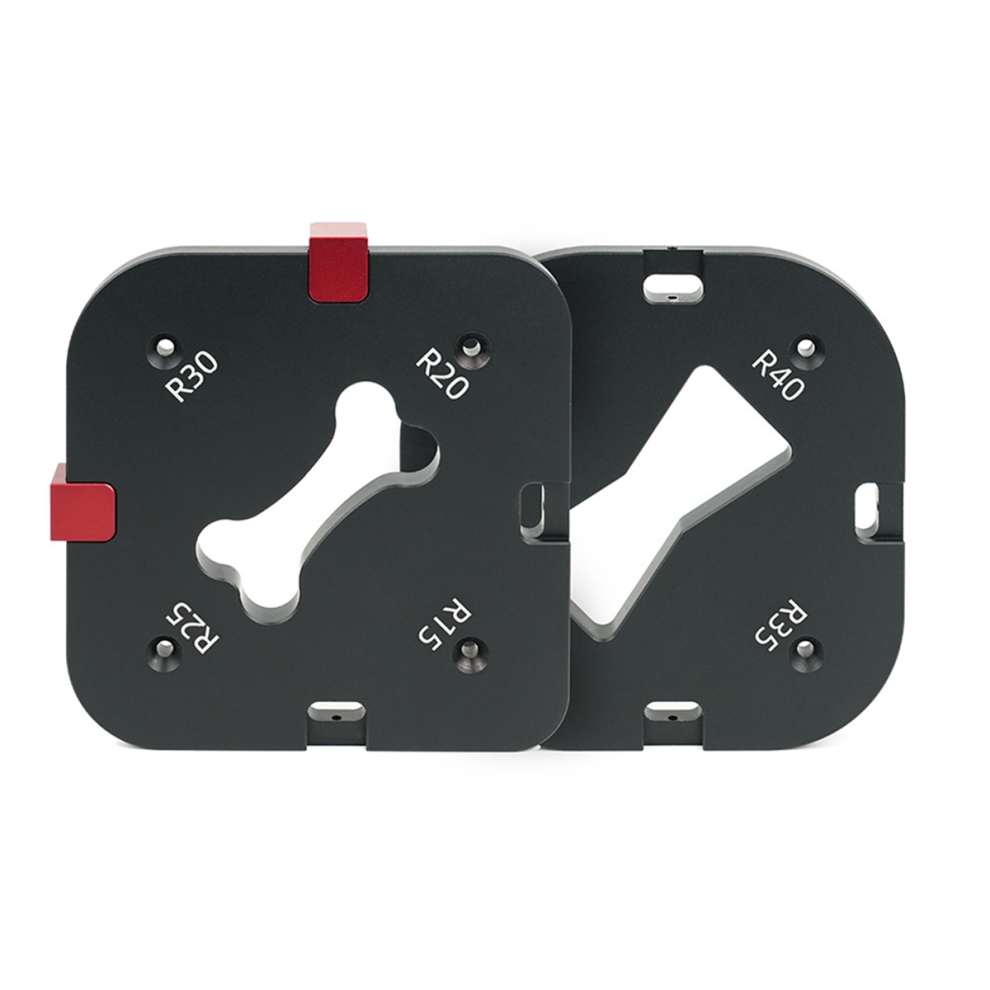 Pocket Radius Jig Router Cutting Fillet Template 4 In 1 R-Angle Arc 4713779648071