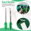 Green Garment Tagging Steel Needles (5 PCs in One Box) 5
