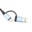 Hub USB-C 8 en 1, de aleación de aluminio, cable de 17 cm 12