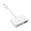Lector de tarjetas USB-C 3 en 1 de 9 cm, ABS, negro, 500 MB/s 16