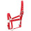 6mm Thick Red Adjustable Horse Bridle Control Halter Riding Accessories 2