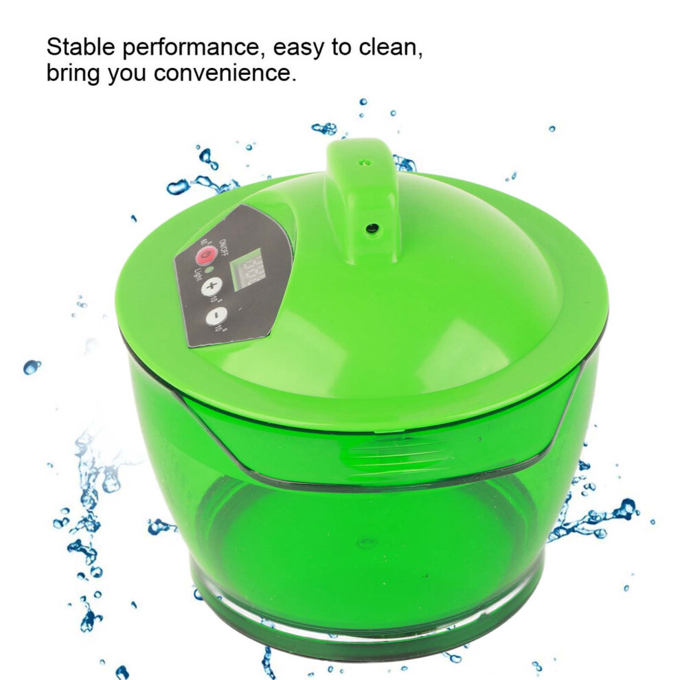 Effortless Hair Dye Mixing with Electric Green Automatic Blender