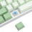 Blue Switch 61-Key 60% RGB Mechanical Keyboard, 3000mAh, White 5