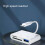 Lector de tarjetas USB-C 6 en 1, Plug & Play, cable de 9 cm 3