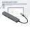 Dock USB-C 6-in-1 con 4K a 30 fps, 87 W PD, 11 cm 10