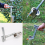 Bulb Planter Tool, Efficient Carbon Steel Planting Tool Set 2