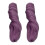 2 pezzi di parrucche per bambole, 25 cm, Ricci Romani, Viola 14