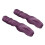 2 pezzi di parrucche per bambole, 25 cm, Ricci Romani, Viola 16