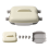 Microwave Oven Steaming Corn Box Kitchen Tool Corn Box Creamy-White 6