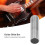 Ergonomic Stainless Guitar Slide Kit with Picks for Smooth Playing 5