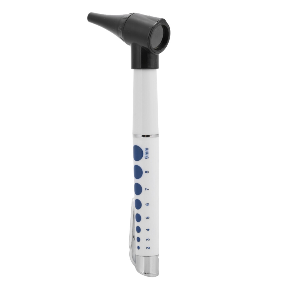 Medical Ear Otoscope with LED Light & 5 Interchangeable Heads, Magnifying Lens