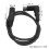 XLR-Kabel 3-Pin, 1 m, gerader männlicher Stecker zu 90-Weiblich 2