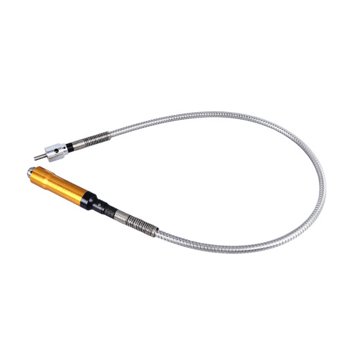 Flexible Shaft Adapter for Power Drill, Stainless Steel, Rubber Handle