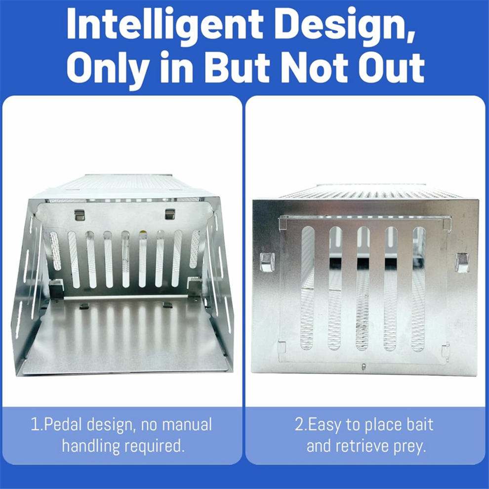 Automatic Continuous Rat Traps Cage, Extended Metal Rat Trap-image-OPC-PJCZDF2-NEW