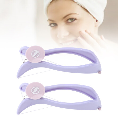2er Pack Manueller Gesichts-Faden-Epilator ABS - Sanft
