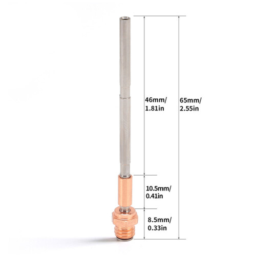 Copper Ti Alloy Split Throat Pipe for Prusa MK4, High Temp Resistant 1