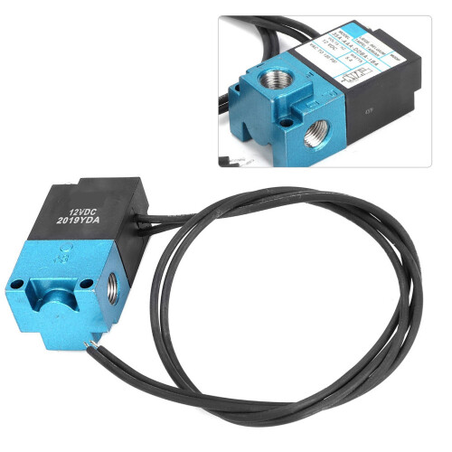 3 Port Electronic Boost Control Solenoid Valve DC12V 5.4W 35A 2