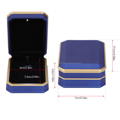 CR2016 75 mAh Blaues LED-Licht-Geschenkbox 9,173,6 cm 1