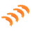 4 piezas Avata 2 dron protector de hélice TPU naranja 16