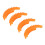 4 piezas Avata 2 dron protector de hélice TPU naranja 15