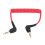 Cavo microfono patch a spirale da 3,5 mm TRS-TRS, 20-50 cm 3