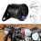 DC12V Universal Motorcycle ATV LED Backlight Odometer Speedometer Gauge 5