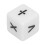 Math Teaching Dice Set 20pcs Classroom Learning Tools Educational White Dice 6