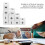 Math Teaching Dice Set 20pcs Classroom Learning Tools Educational White Dice 5