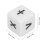 Math Teaching Dice Set 20pcs Classroom Learning Tools Educational White Dice 2