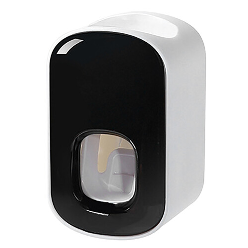 Exprimidor automático de pasta de dientes para pared negro 2